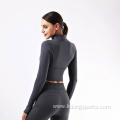 Wholesale Women Gym Long Sleeve Yoga Shirt